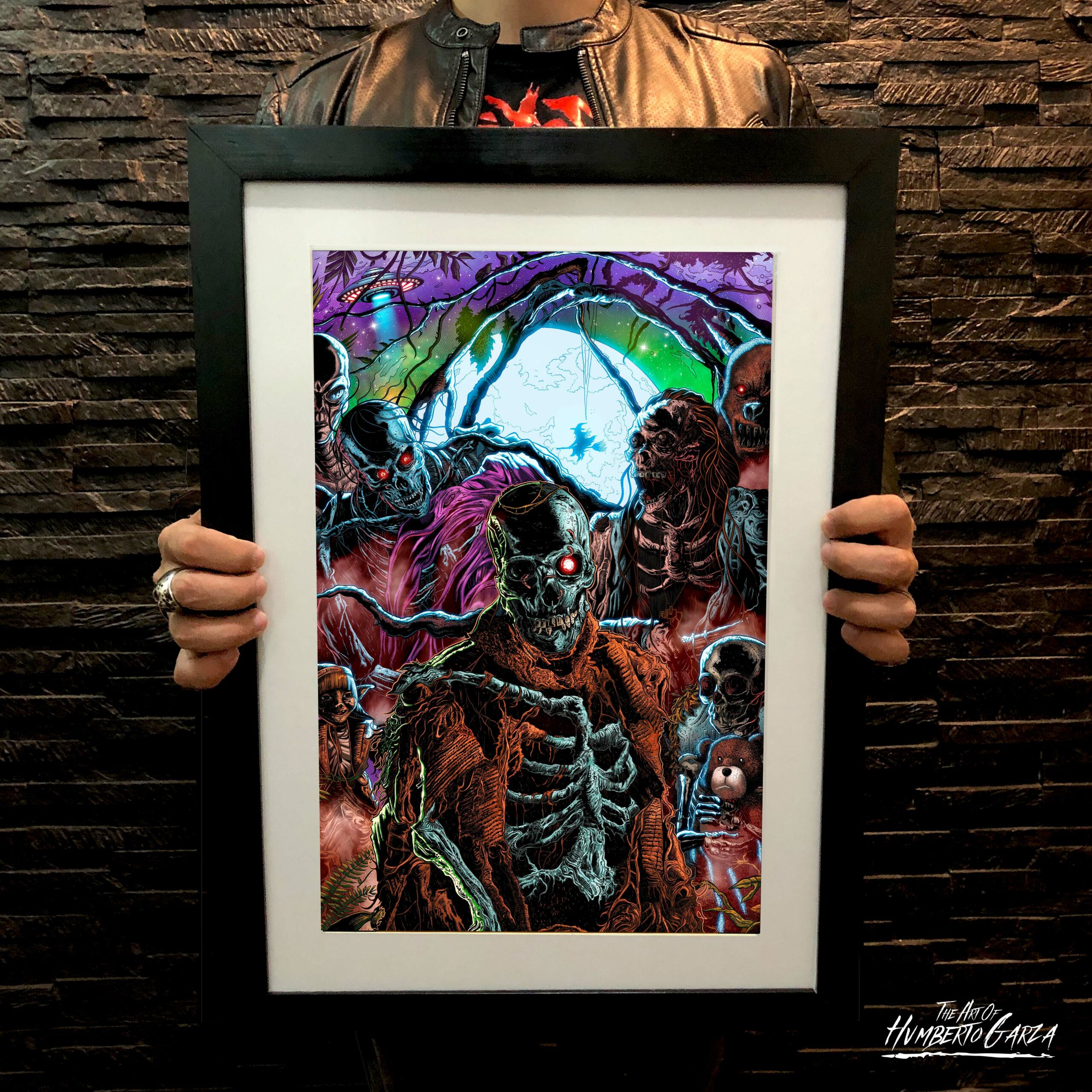 Artprint: "Los Monstruos Vienen"